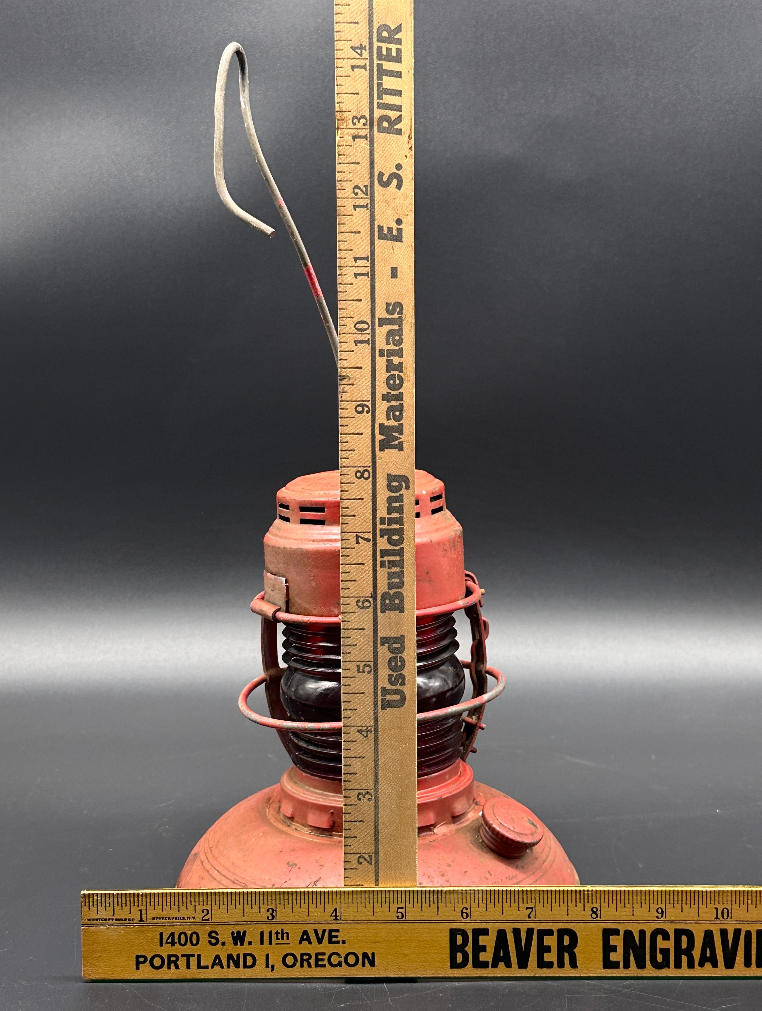 Dietz Traffic Gard No.40 Vintage Lantern/Traffic Control/Railway Lamp