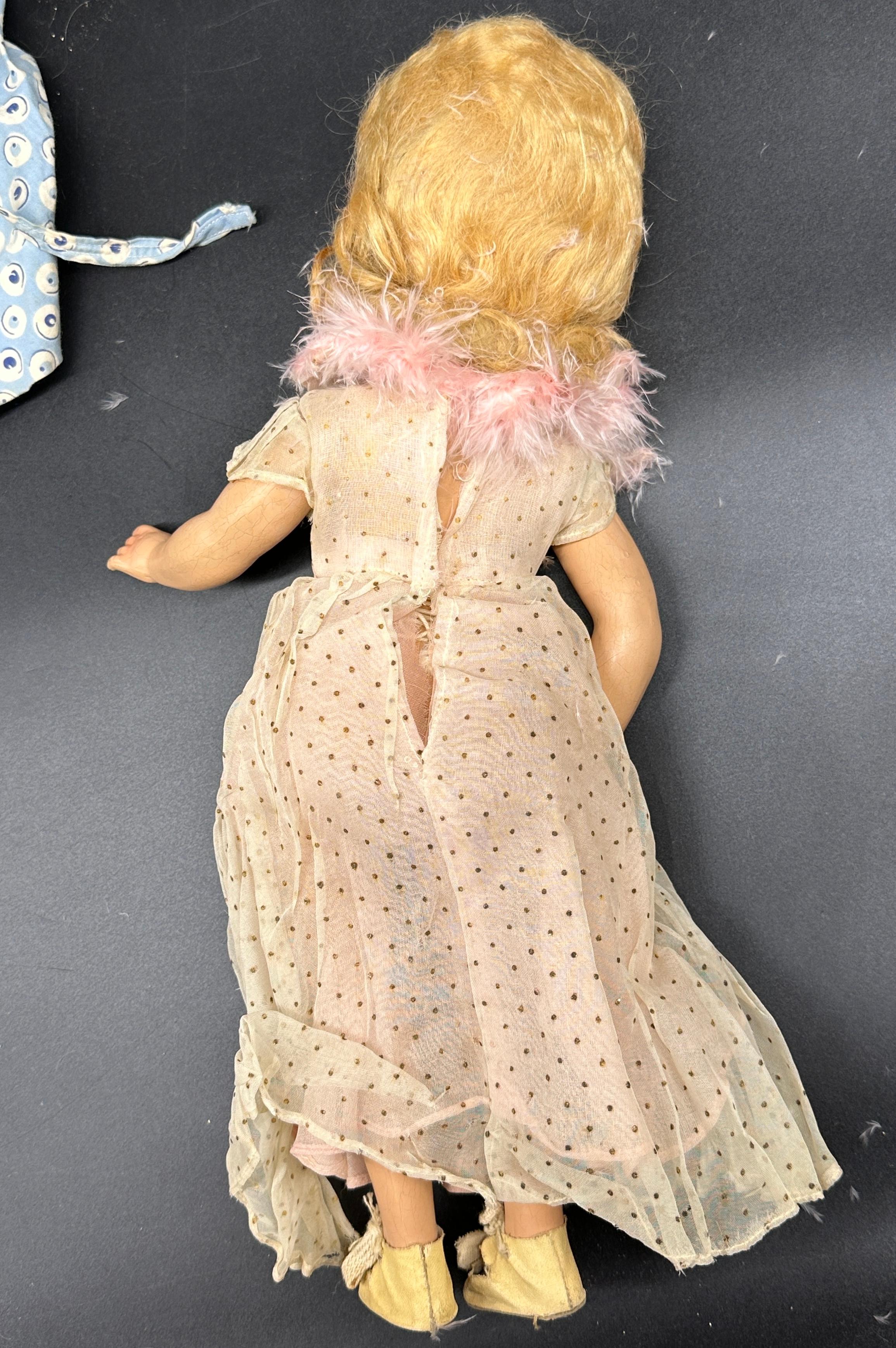 (3) Vintage Composition Baby Dolls and Doll Clothes