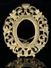 Art Nouveau Gold Toned Frame