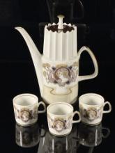 Servis Aurelia Tea Pot and Cups