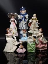 Variety of Lady Figurines