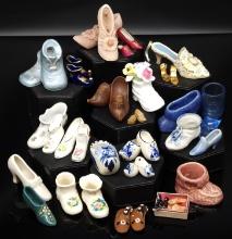 Assortment of Misc. Miniature Shoe Figurines