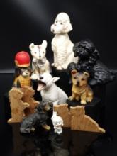 Variety of Misc. Dog Figurines