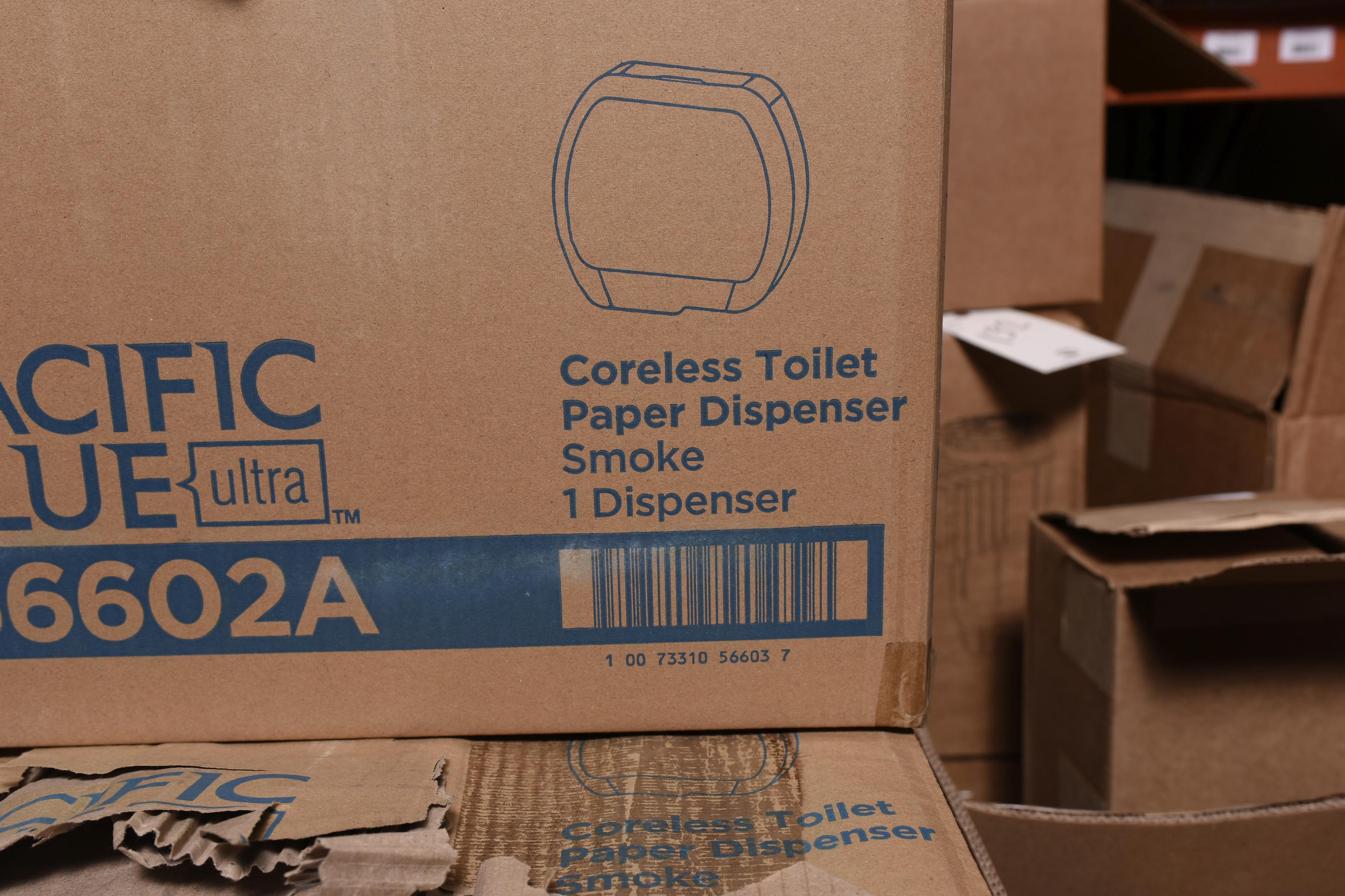 4 Georgia Pacific Toilet Paper Dispensers