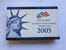 2005 UNITED STATED MINT PROOF  SET COINS
