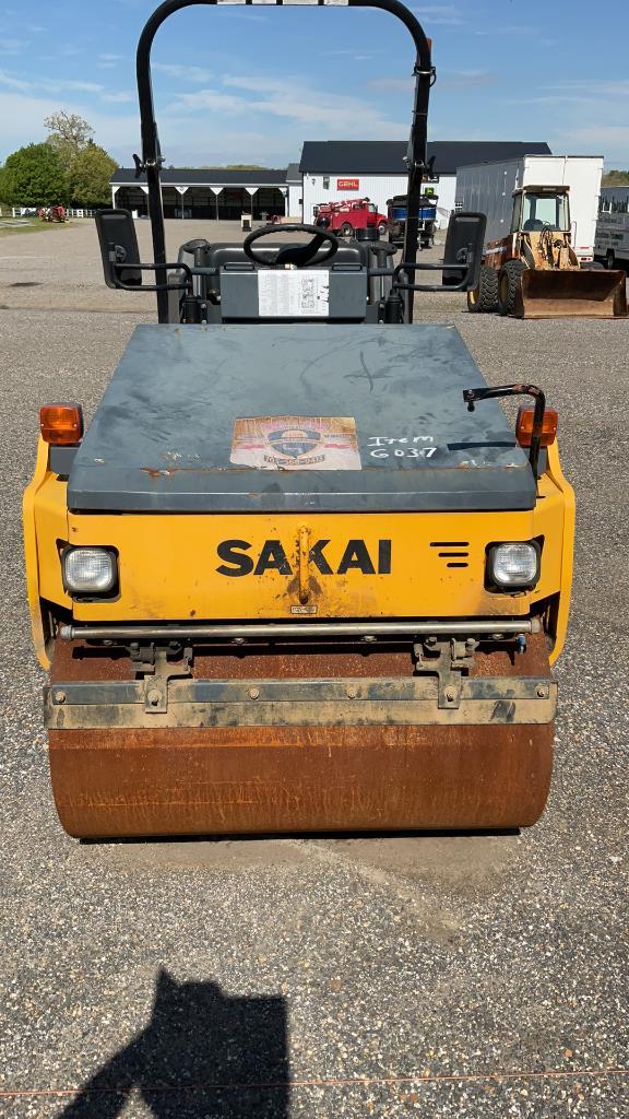 Sakai Sw354 Smooth Drum Roller