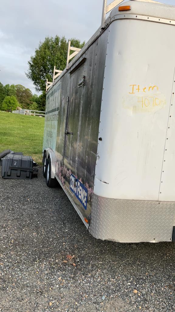 Enclosed Trailer 20 Foot