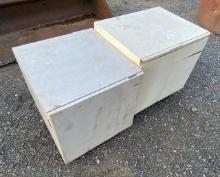 2 Storage Boxes