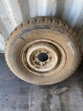 Tire and Wheel, 6 Lug, 225/75R15