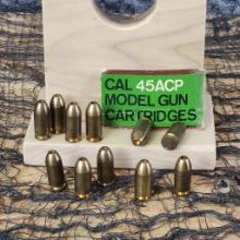 45ACP MODEL GUN CARTRIDGES