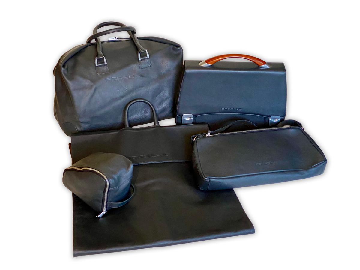 Porsche Carrera GT Luggage Set - Dark Grey (Black)