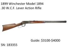 1899 Winchester Model 1894 .30 W.C.F. Rifle
