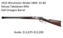Winchester Model 1894 .32-40 Deluxe Takedown Rifle