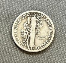 1931 Mercury Dime, 90% Silver
