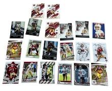 20 San Francisco 49ers Football Cards 2004-2023 Jerry Rice, George Kittle, Nick Bosa And More