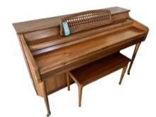 Piano Whitney by Kimball w/ bench