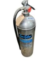 Fire Extinguisher - metal, water refillable pressurized 2 1/2 gallon