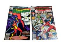 2- Spider Woman comic books, nos. 2 and 3