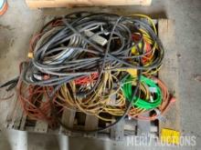 Pallet of extension cords, some new