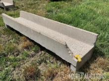 10ft. Concrete feed bunk