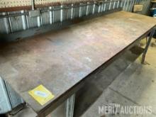29in. x 8ft. x 3in. work bench