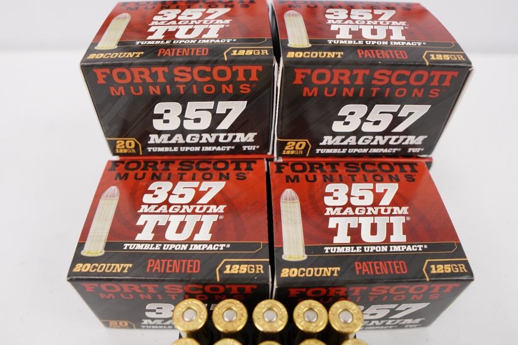 Fort Scott Munitions   120 Rounds 357 MAG