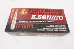 Fort Scott Munitions   100 Rounds 5.56 NATO