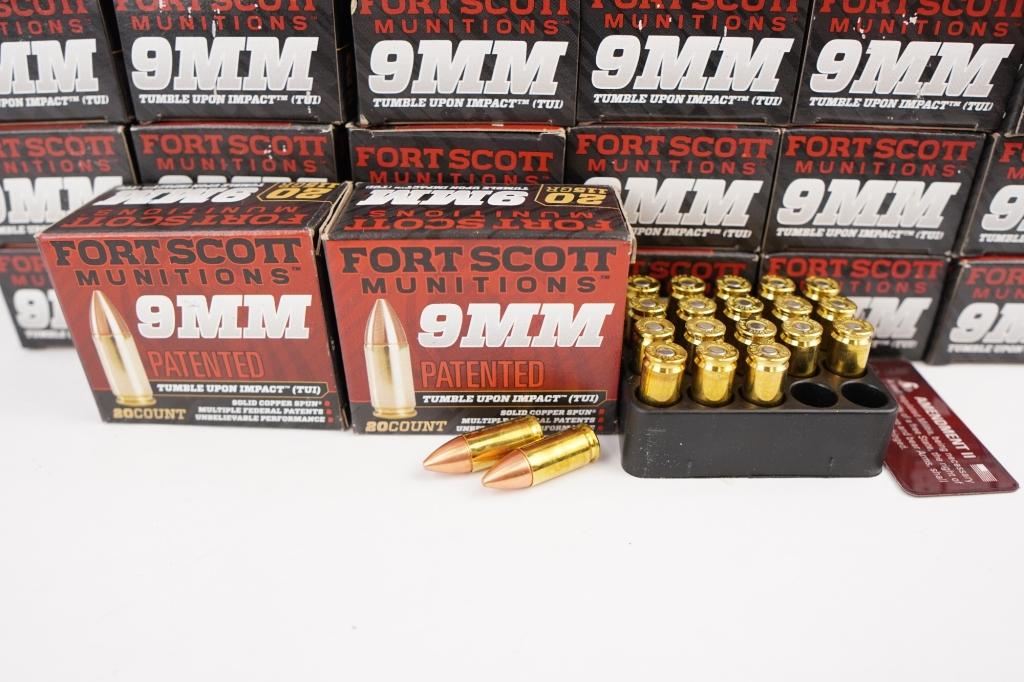 Fort Scott Munitions  1000 Rounds 9mm