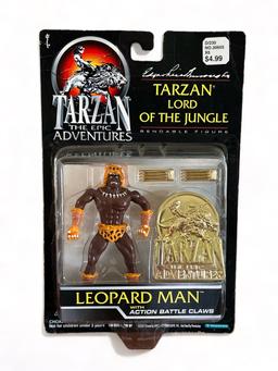 1995 Tarzan: The Epic Adventures Leopard Man action figure