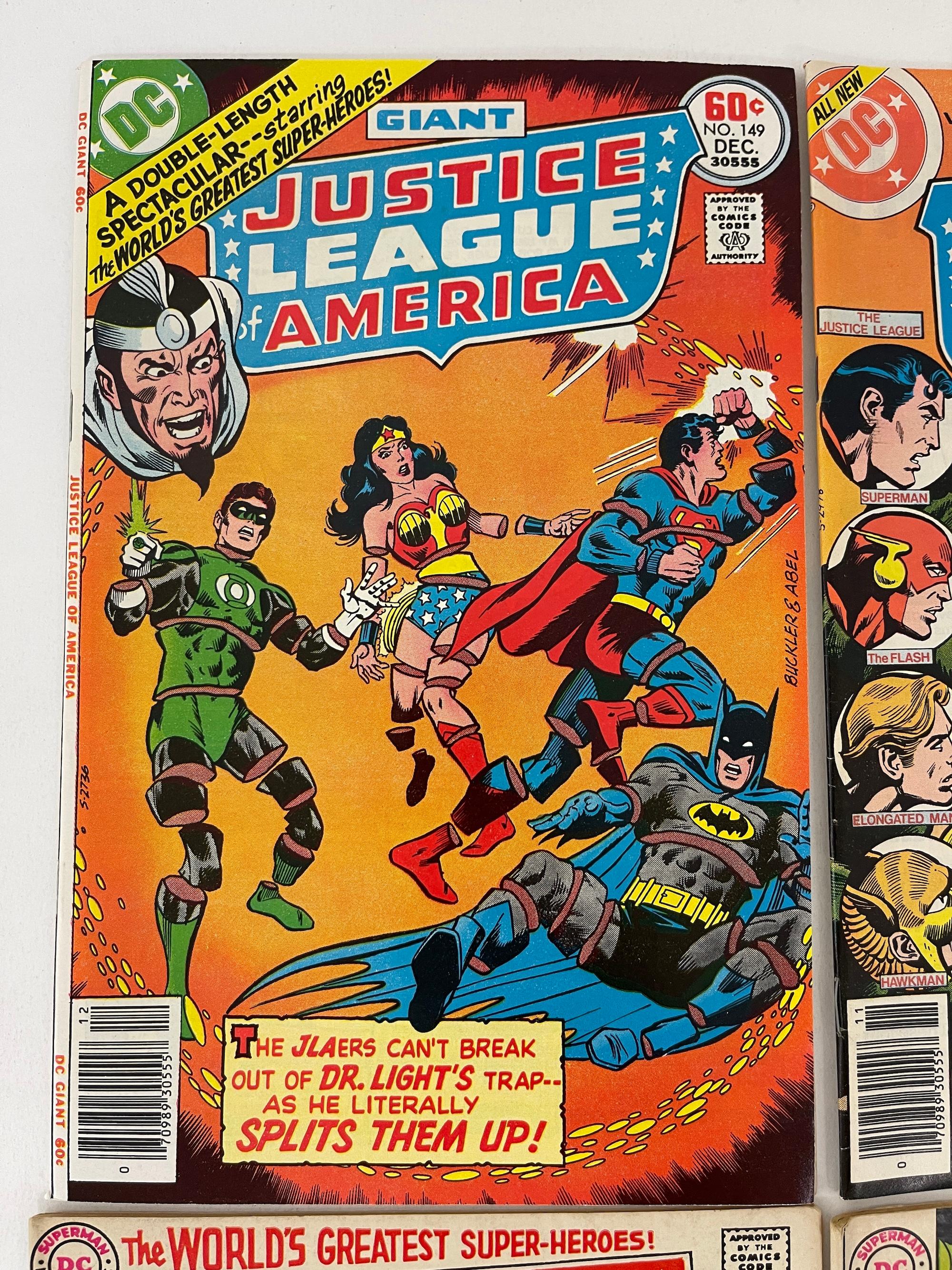 Vintage Justice League of America Comic Books