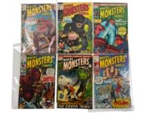 Where Monsters Dwell Vintage Comic Book Collection Lot