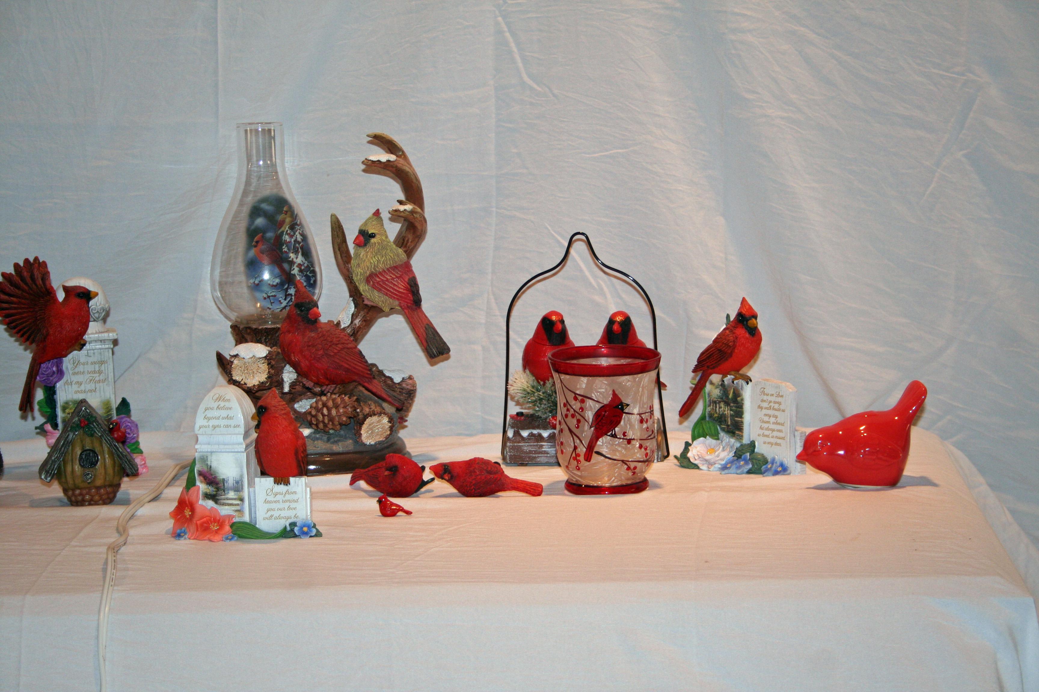 Cardinal Themed Collectibles