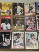 18 MLB Players Card in pages - Deion, Maddux, Schmidt, Sosa, Winfield