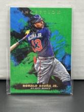 Ronald Acuna Jr. 2021 2021 Topps Inception Green Parallel #24