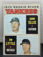 John Ellis Jim Lyttle 1970 Topps Rookie RC #516