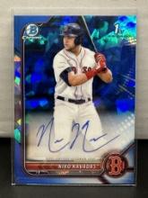 Niko Kavadas 2022 Bowman Chrome Sapphire Rookie RC Auto #BSPA-NK