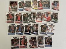 Lot of 25 NBA Basketball Cards - Webber, Wall, Paul, Mitchell, Kawhi, Klay