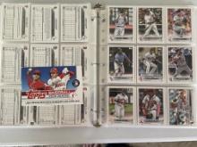 2021 Topps Series 1 Set in Binder + Stars of MLB + 1987 Designs + Few Inserts