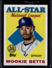 Mookie Betts 2023 Topps 1988 Design All Star Insert #88AS-21