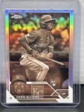 Drew Waters 2023 Topps Chrome Sepia Refractor Rookie RC #147
