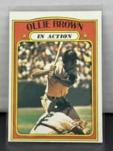 Ollie Brown 1972 Topps In Action #552