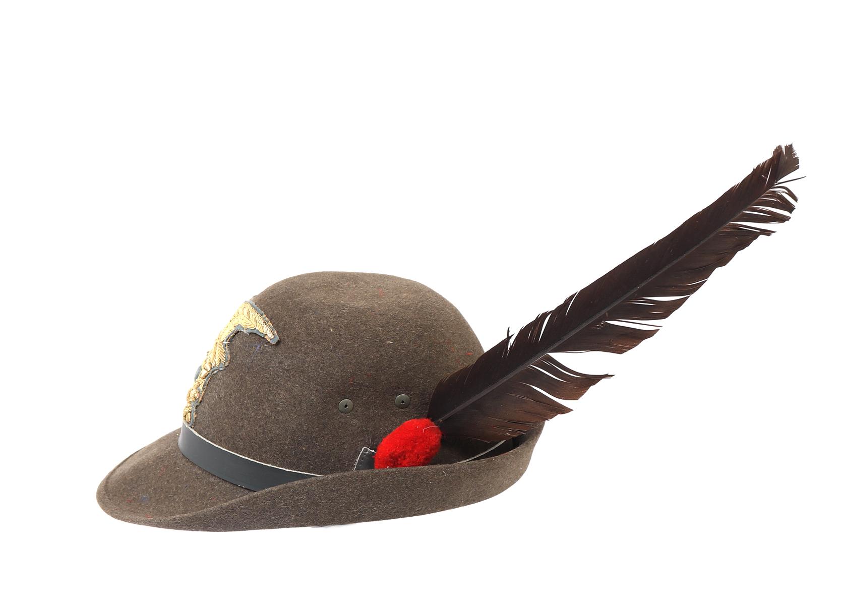 Italian Mountain Troops Alpini Hat (The Black Feathers)