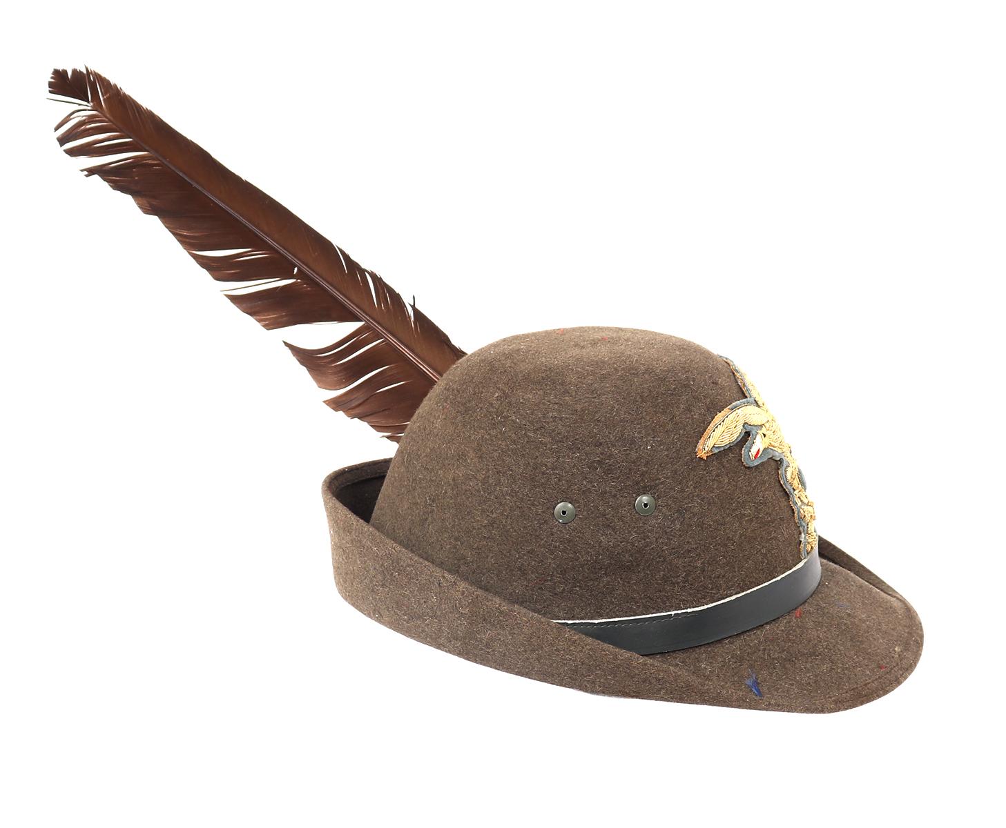 Italian Mountain Troops Alpini Hat (The Black Feathers)
