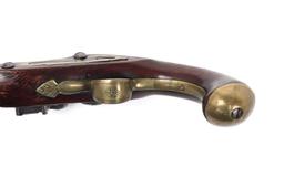 English Flintlock Pistol, 18th century