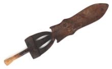 Antique African Congo Iron Short Sword