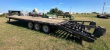 Gooseneck Trailer with Triple Axles