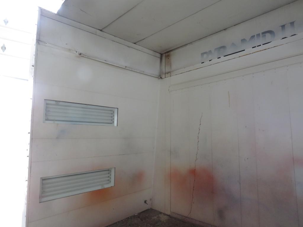Pyramid II paint booth