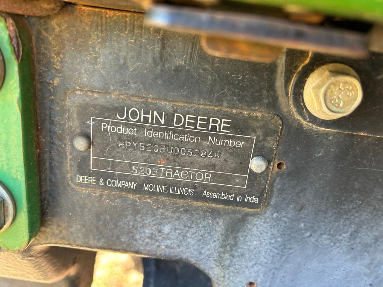 2007 John Deere 5203