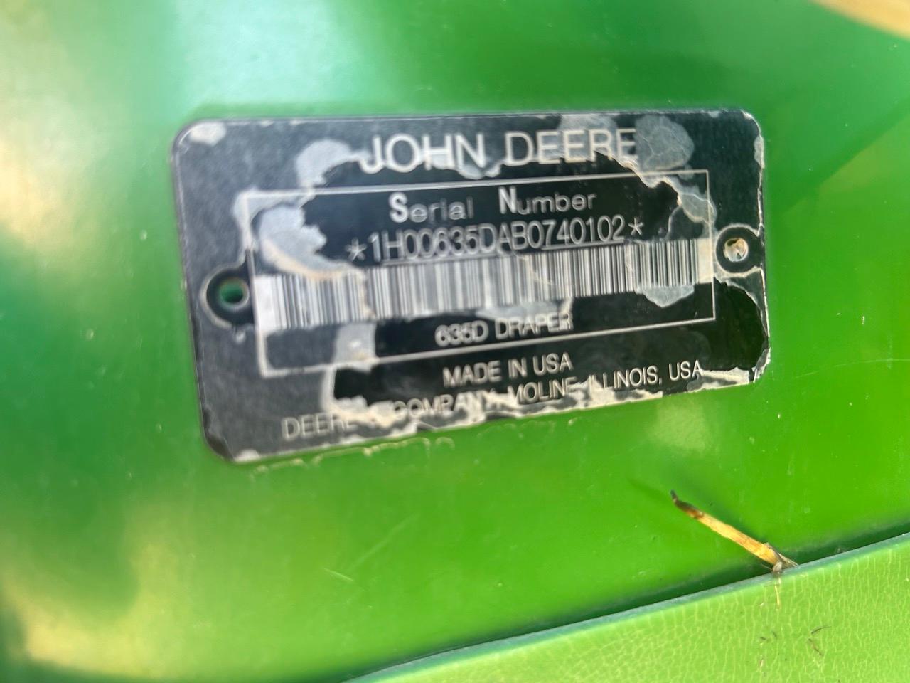 John Deere 635D