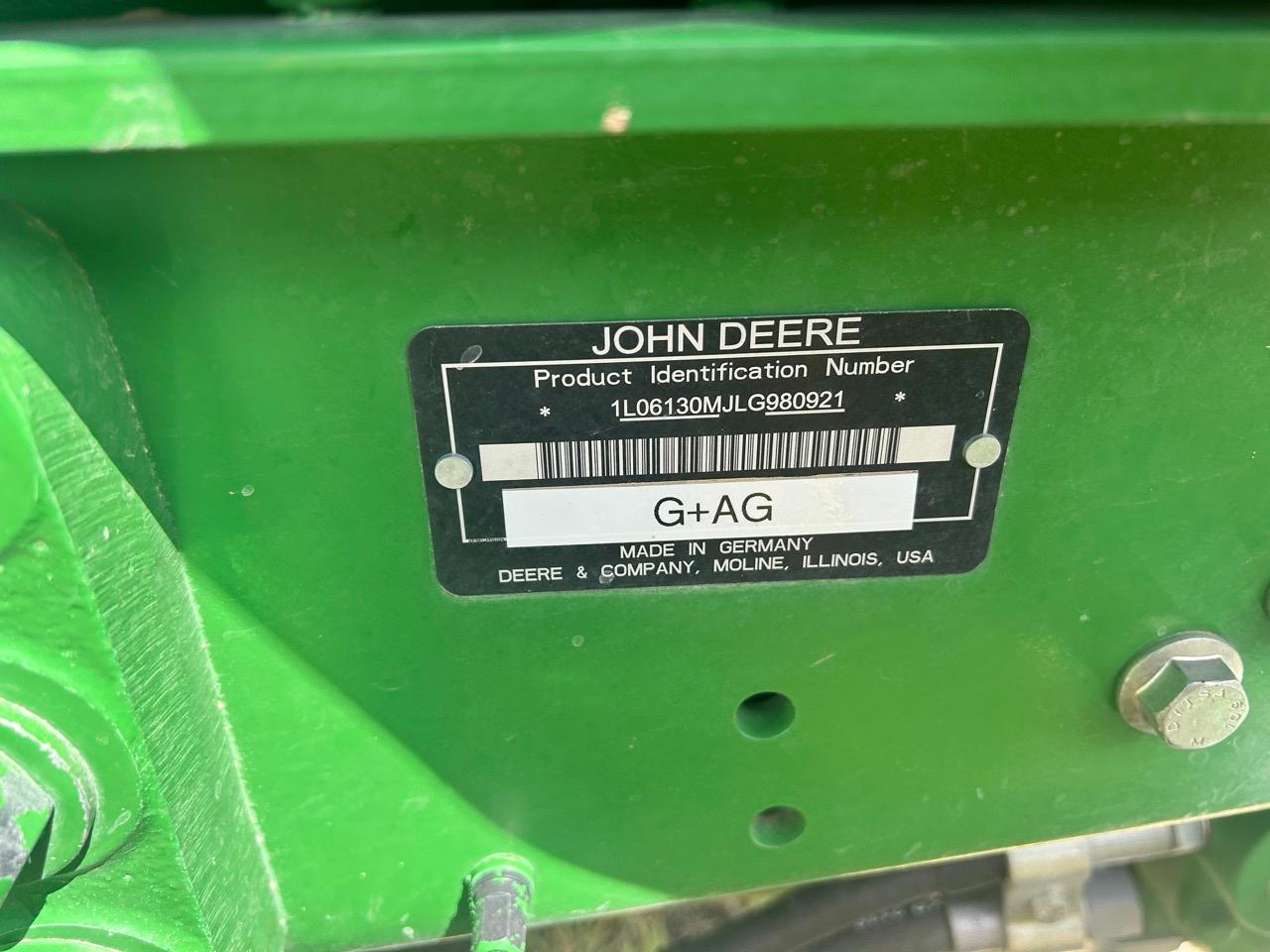 2021 John Deere 6130M